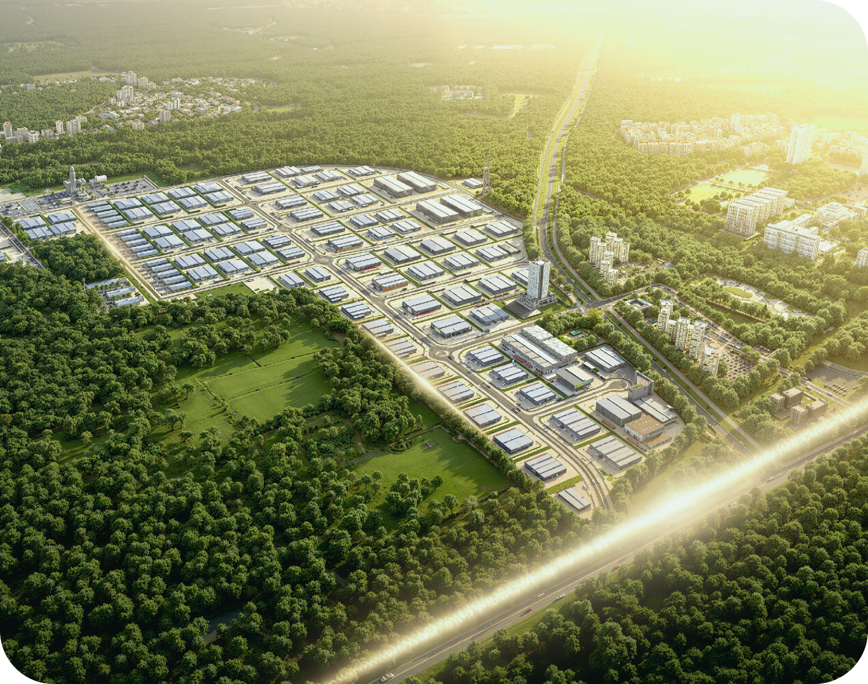 Banner vị trí chiến lược Khu công nghiệp Đắk Lắk Ez.Park - banner vi tri chien luoc khu cong nghiep dak lak kcn dak lak